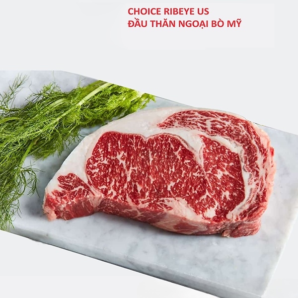 CHOICE RIBEYE - Đầu thăn ngoại bò Mỹ