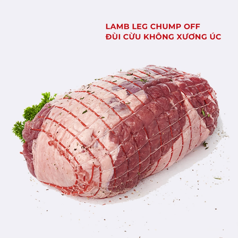 LAMB LEG CHUMP OFF - Đùi cừu không xương Úc 