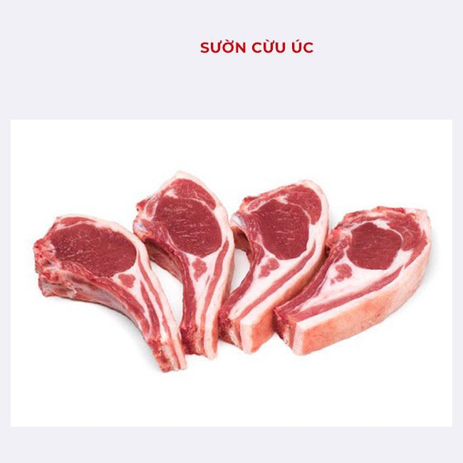 LAMB RACK - Sườn cừu Úc