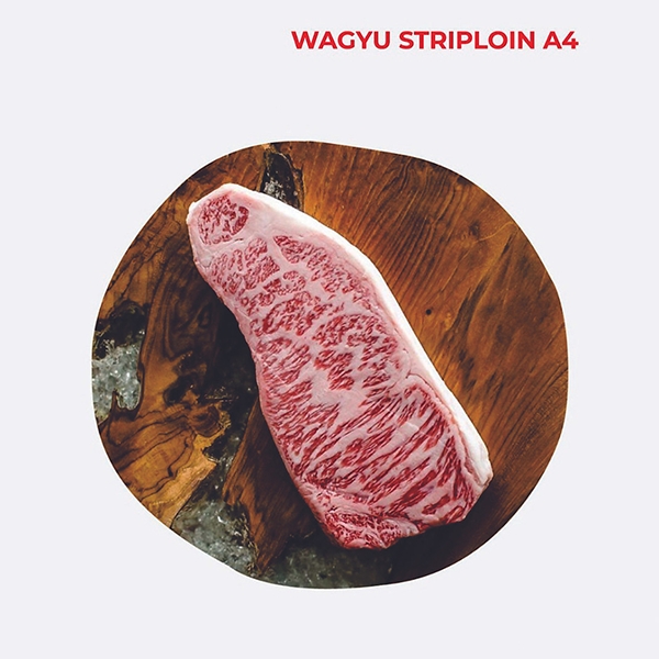 WAGYU STRIPLOIN A4 - Đuôi thăn ngoại Wagyu 